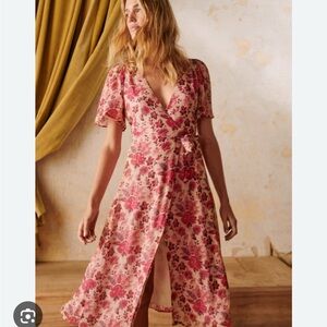 Sezane Sarah Dress Floral - Size 4
